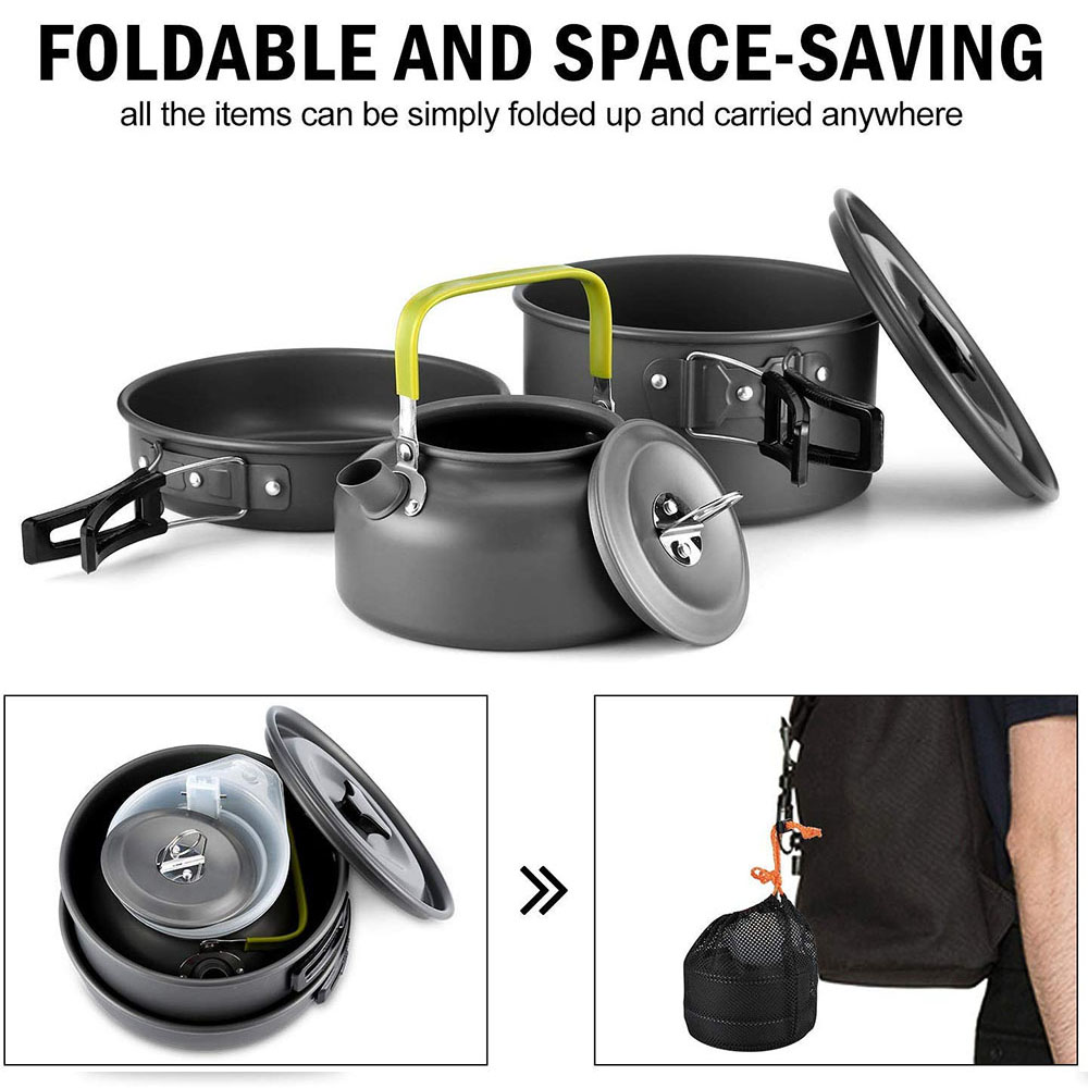 Outdoor camping cookware set m - Camping Cooking Set Large 리뷰 및 가격