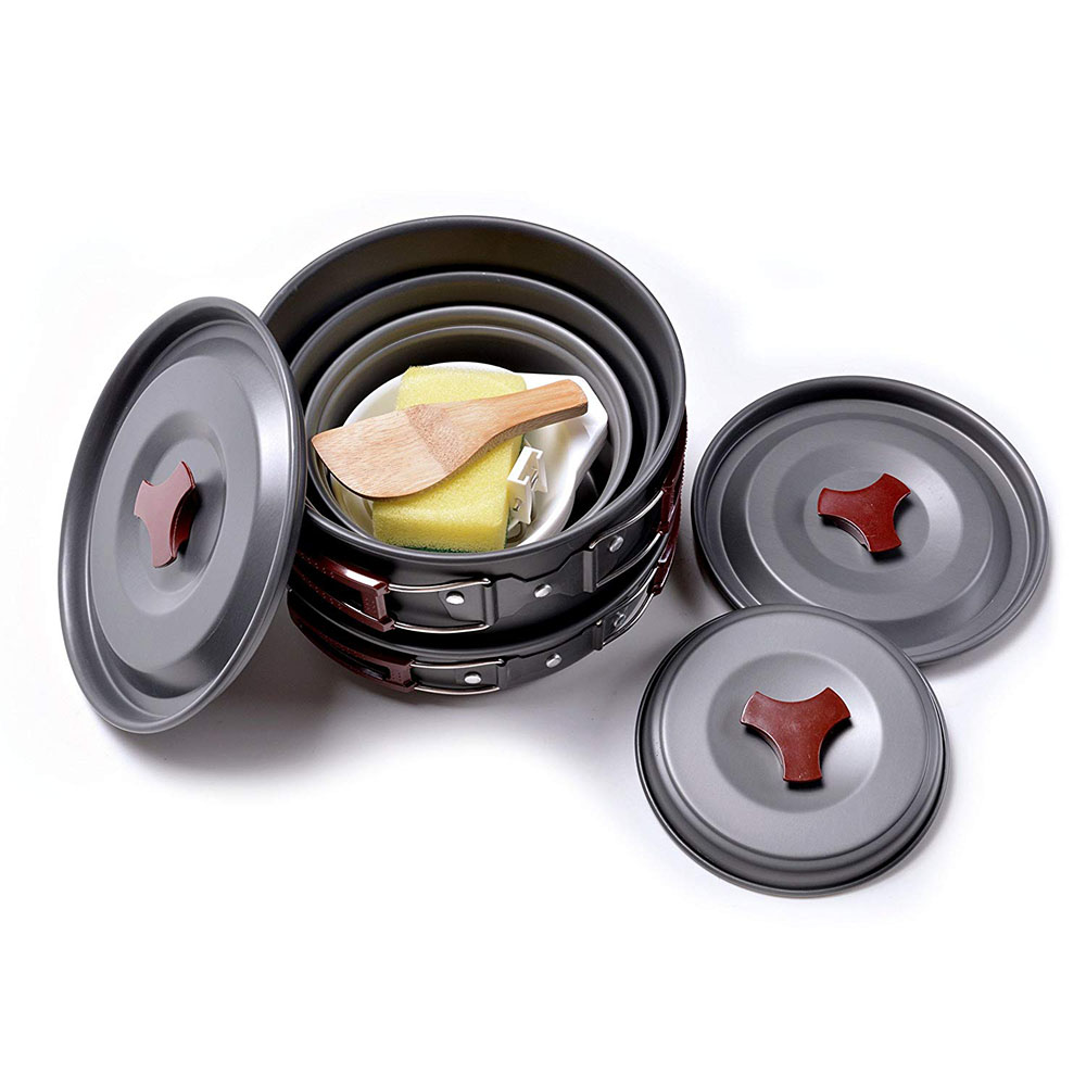 Outdoor Camping Cookware Kit N - Camping Cooking Basket 리뷰 및 가격