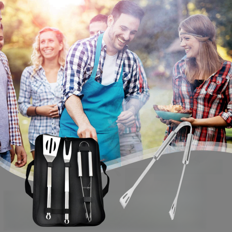 BBQ Tools Set Barbecue Utensil - Camping Cooking Accessories Set 리뷰 및 가격