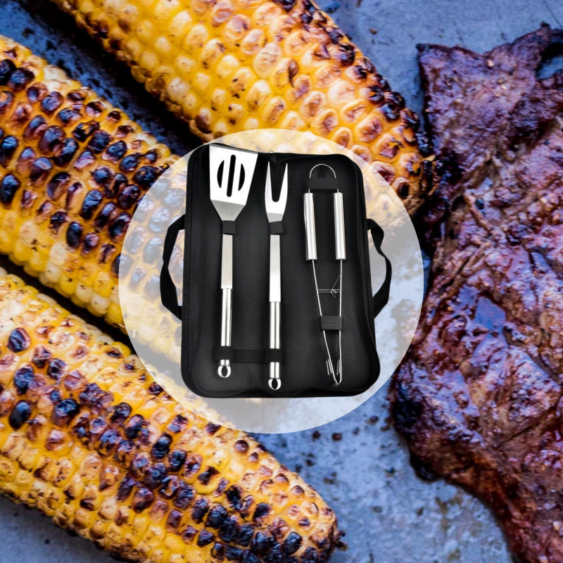 BBQ Tools Set Barbecue Utensil - Camping Cooking Accessories Set 리뷰 및 가격