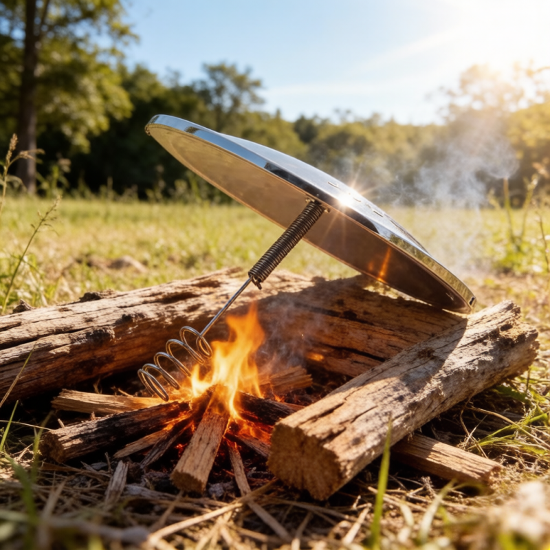Solar Lighter Outdoor Fire Ign - Camping Cooking Utensil Set 리뷰 및 가격