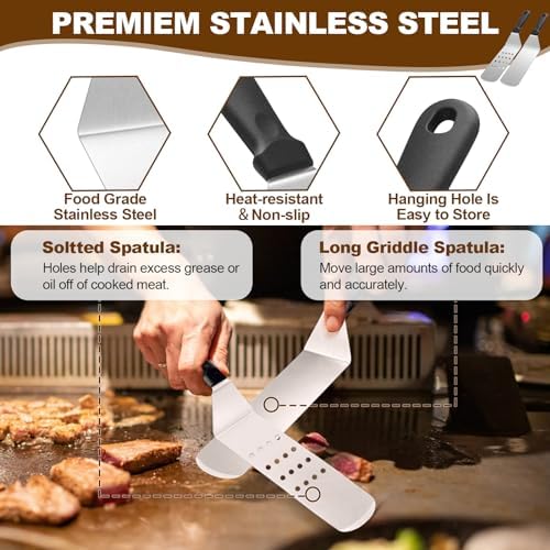 14PCS Griddle Accessories Kit  - Camping Cooking Accessories Set 리뷰 및 가격